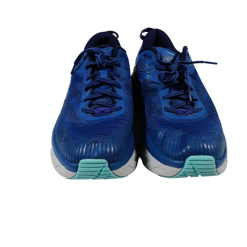 Hoka One One Bondi 7 Blue Running Sneakers Mens Size 9.5